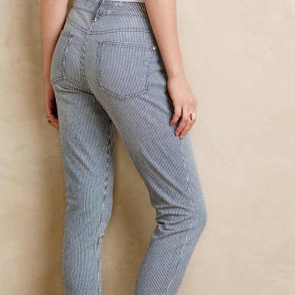 Anthropologie pilcro striped skinny jeans - Picture 2 of 5